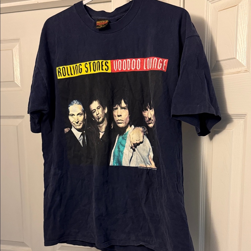 The Rolling Stones Voodoo Lounge Black T-Shirt
